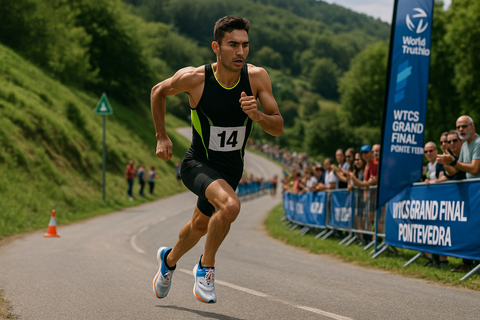 Alex Yee runs fastest ever 10k on Olympic Distance at WTCS Grand Final Pontevedra