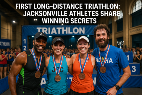 Ironman athletes gather for awards ceremony, reflect on first-ever Ironman Triathlon in Jacksonville