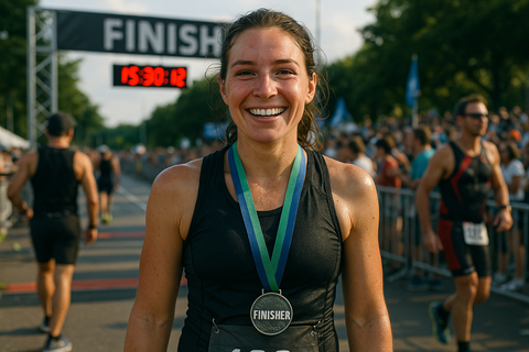 UC engineering student completes Ironman race