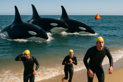 Orcas Show up in Triathlon’s Swim Course After Athletes Exit