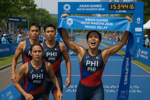 Asian Games: PH triathlon team wraps up campaign on proud note
