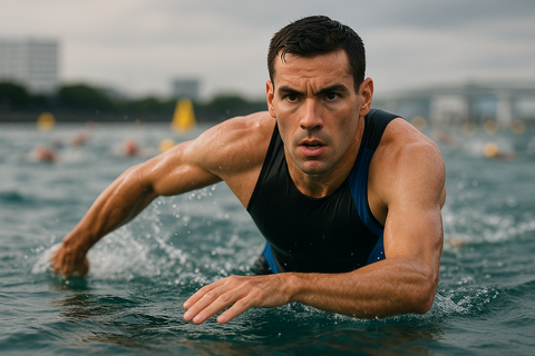 Island triathlete Sobey warms up for Olympics in race at World Triathlon