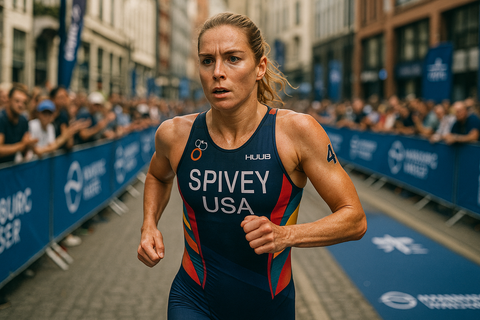 Taylor Spivey Places 4th to Lead USA TRI Elites at WTCS Hamburg