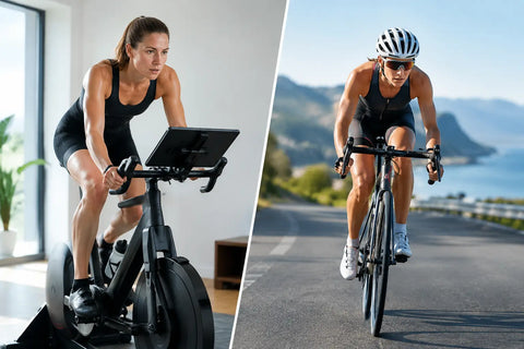Indoor Cycling vs Road Riding for Triathletes