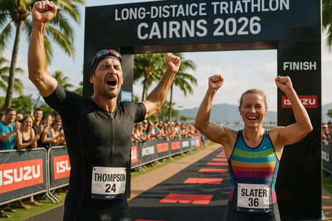 IRONMAN Cairns results 2026: Maiden IRONMAN wins for Nick Thompson and Penny Slater