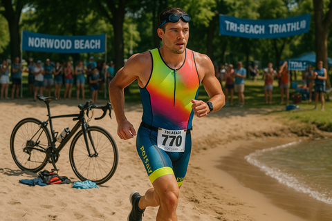 Tri-Beach Triathlon in Potsdam and Norwood