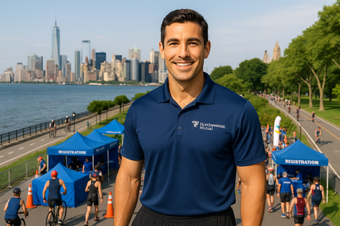 Pat DiCerbo of Northwestern Mutual Sponsors the Olympic Distance at Inaugural Big Apple Triathlon