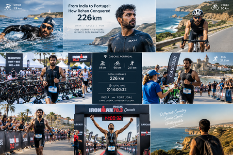 Rohan Jangam's Ironman Triumph In Portugal