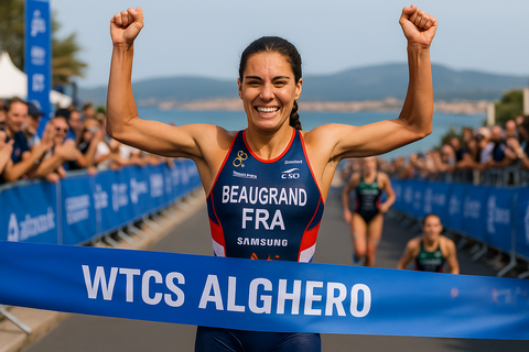 Cassandre Beaugrand delivers: victory in very first race at WTCS Alghero