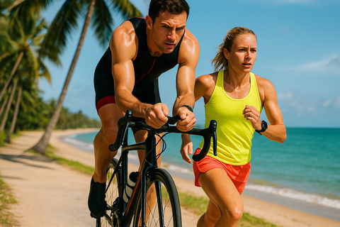 Nick Thompson and Penny Slater Dominate Ironman Cairns