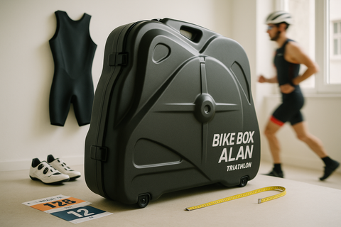 Triathlon aero easy fit bike box Alan