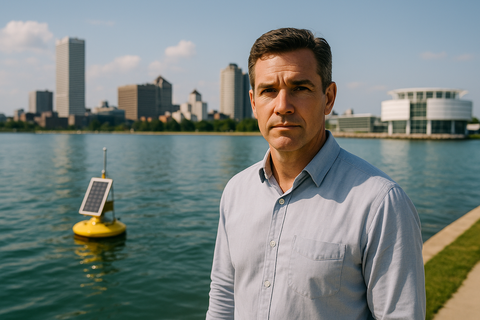 Associate Professor Todd Miller Helps USA Triathlon Monitor Lake Michigan Temperatures in Milwaukee