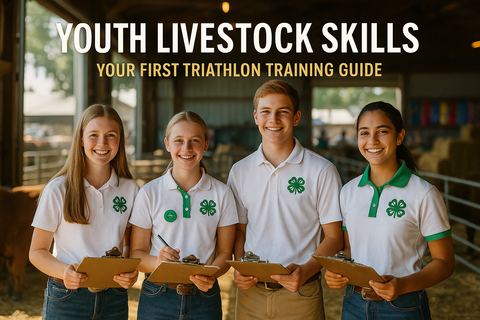 Iowa 4-H Livestock Triathlon Showcases Youth Skills in Animal Science