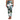 High Waisted Yoga Leggings (AOP): Scenic Bike Ride within Crank Silhouette