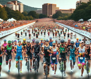 Hundreds compete in annual Charlottesville triathlon