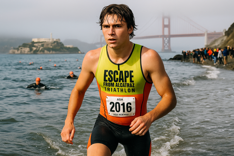 Carson City’s Asa Morway tops 18-19 age division at Sunday’s Escape from Alcatraz triathlon