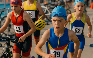 Youth athletes go the distance Saturday at Capital City Kids Triathlon