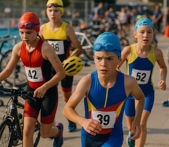 Youth athletes go the distance Saturday at Capital City Kids Triathlon