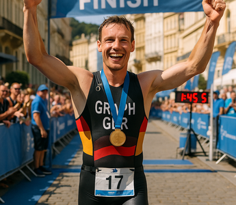 Henry Graph Claims Breakthrough WTCS Gold as Hidalgo Surges to Second in Epic Carlovary Triathlon Battle
