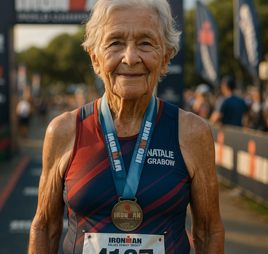 The 80-year-old Ironman triathlon finisher who isn't slowing down: 'This is my passion'