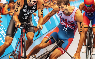 Hayden Wilde 'gutted' for New Zealand and France after bike crash proved pivotal moment in mixed relay triathlon at Paris 2024.