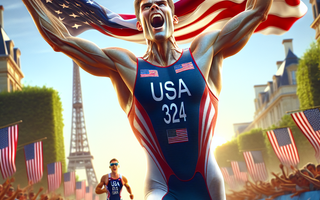 USA's Chris Hammer smashes first Paralympic title in men's PTS5 Paris 2024 triathlon