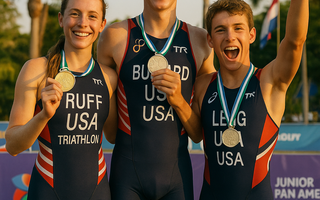 U.S. Triathletes Ruff, Legg, Bullard Win Medals at 2025 Junior Pan American Games in Paraguay