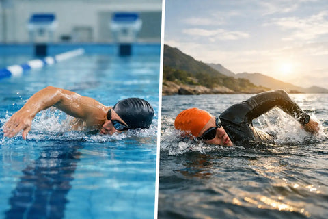 Pool Swim vs Open Water for Triathletes
