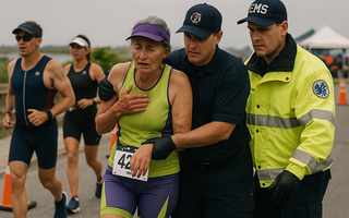 Woman Suffers Medical Episode during Triathlon - Long Island Life & Politics