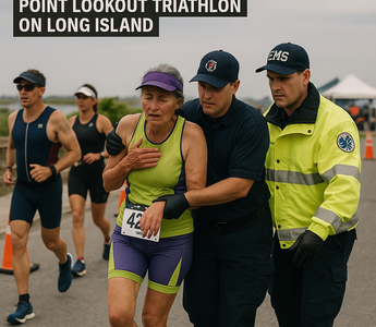 Woman Suffers Medical Episode during Triathlon - Long Island Life & Politics