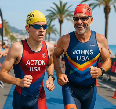The Youngest Competitor in Nice is Racing with His Dad. The Duo's Story is Incredible.