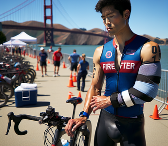 Chicago firefighter recovering from injuries he suffered competing in triathlon in San Francisco