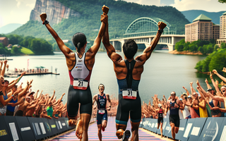 IRONMAN 70.3 Chattanooga results 2025: Long and Alexander win as swims are CANCELLED