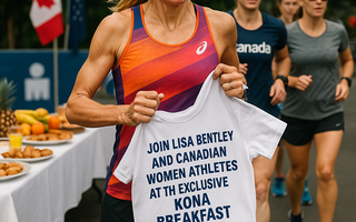 Join Lisa Bentley at the Canadian Kona Breakfast