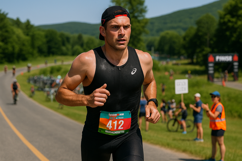 IRONMAN 70.3 western Massachusetts triathlon took place Sunday