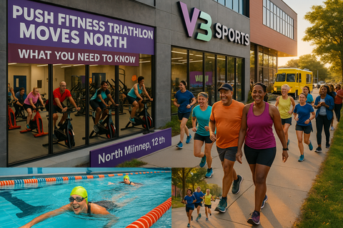 Push Fitness Triathlon moves to North Minneapolis at V3 Sports