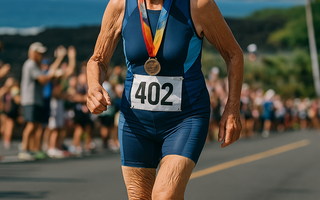 80-year-old grandmother becomes oldest woman to finish the Ironman World Championship
