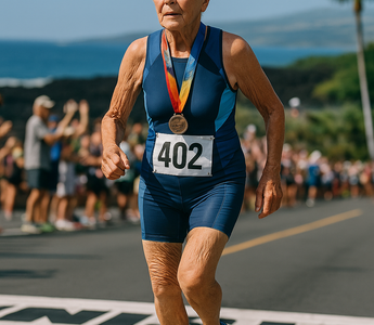80-year-old grandmother becomes oldest woman to finish the Ironman World Championship