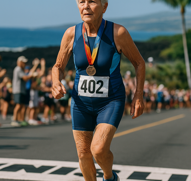 80-year-old grandmother becomes oldest woman to finish the Ironman World Championship