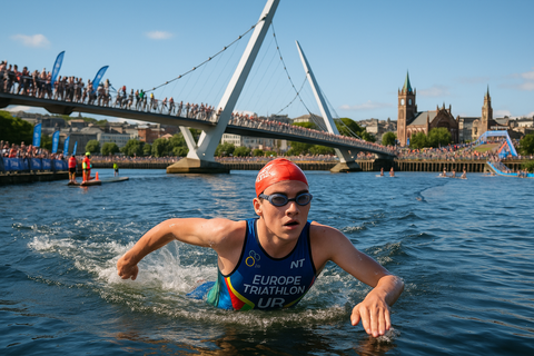 PHOTOS: Europe Triathlon Cup Junior Men's & Women's races