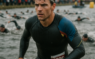 Scrums in the water, cheering wrestlers, unrideable climbs and a champagne finish: my Ironman Leeds highs and lows
