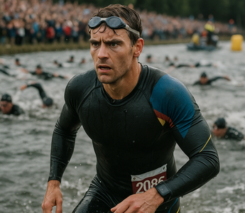Scrums in the water, cheering wrestlers, unrideable climbs and a champagne finish: my Ironman Leeds highs and lows