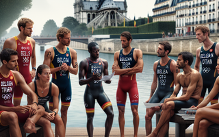 Belgium withdraws from mixed relay triathlon after Seine River swimmer comes down with E.coli