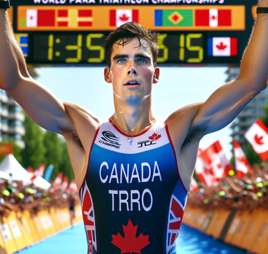 'It was redemption': Canada's Stefan Daniel wins 6th career world Para triathlon title