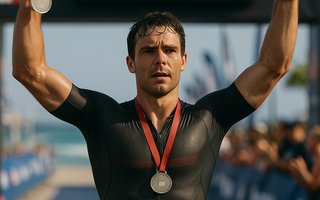What’s it like to actually win an IRONMAN triathlon? Just ask West Brighton resident Reilly Walsh