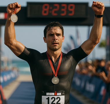 What’s it like to actually win an IRONMAN triathlon? Just ask West Brighton resident Reilly Walsh