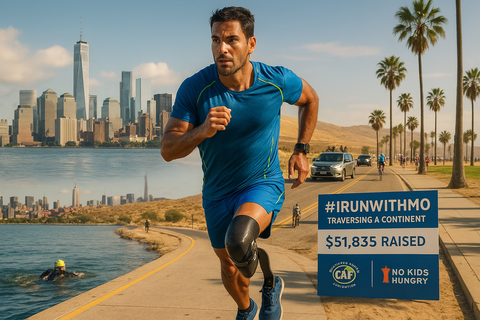 ‘I battled blisters, boils and constant pain’ – How Paralympian Mohamed Lahna conquered a 3,300-mile triathlon across America