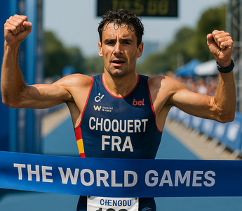 Benjamin Choquert Reclaims Duathlon Crown in Chengdu Heat
