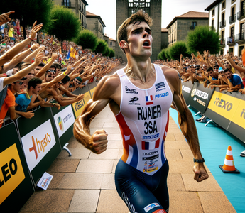 Choquert Reclaims Duathlon Crown with Pontevedra Comeback, Electrifying Crowds
