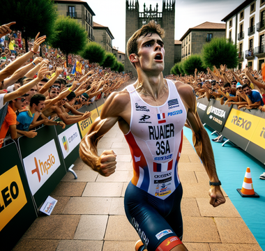 Choquert Reclaims Duathlon Crown with Pontevedra Comeback, Electrifying Crowds
